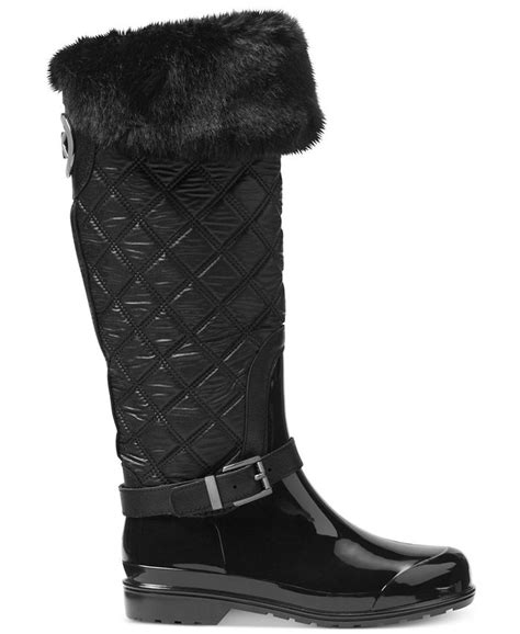 Michael Kors Fulton Quilted Rainboot – The Shoe Box